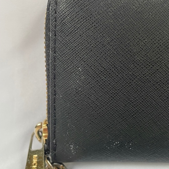 Black Michael Kors Wristlet - Picture 2 of 5